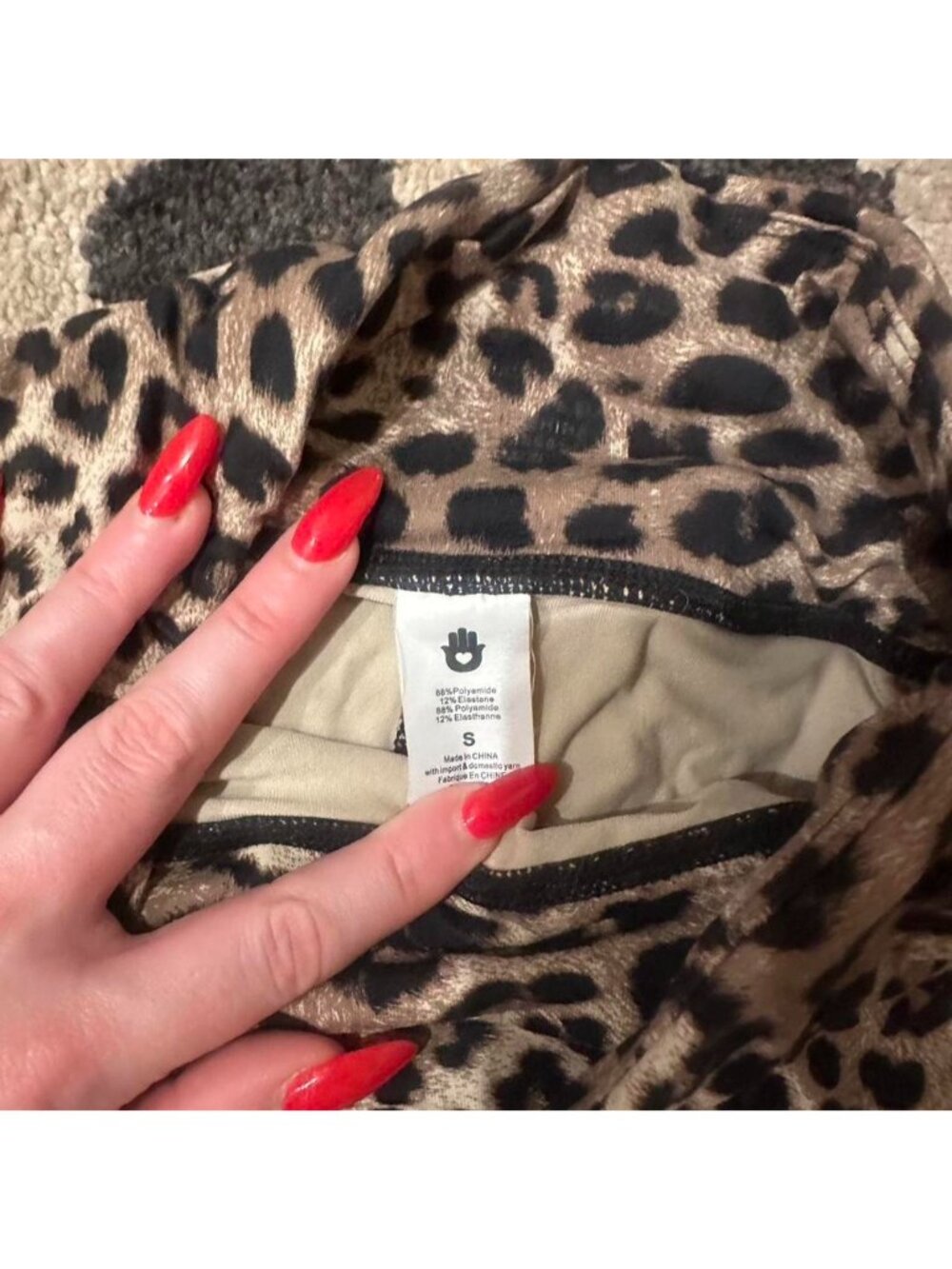 Leopard Shorts Spiritual Gangster - Picture 2 of 3